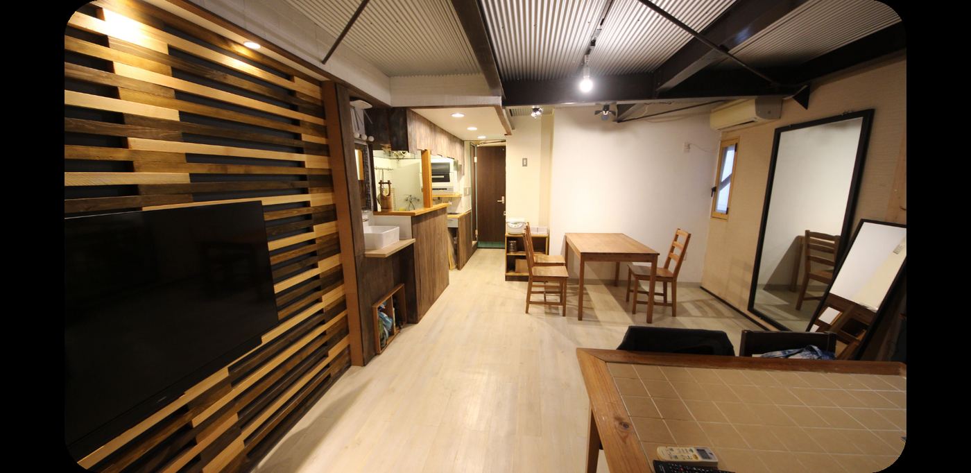 The shared lounge